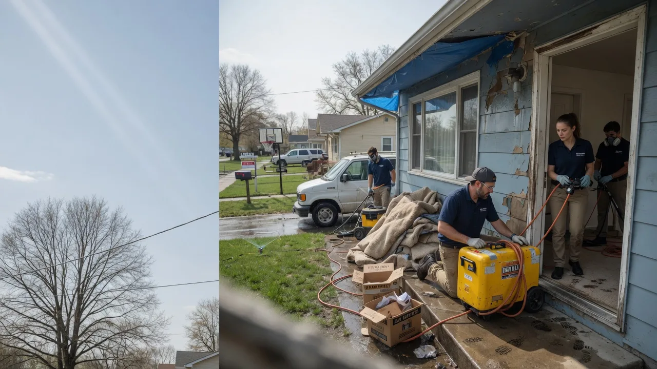 Basement Flood Cleanup in Mason, WV near me